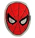 C&D Visionary Marvel Comics Retro Spider Man Mask Metal Sticker, 12cm