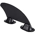 Tracking Fin,Kayak Skeg Tracking Fin Integral Fin Mounting Points Black Watershed Board Kayak Boats Canoe Accessories Skeg for Kayak