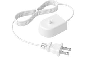 HUSHVIEUS Replacement Charger Base for Philips Sonicare Electric Toothbrush HX6100 Compatible with 4100 5100 5300 6100 6500 9000 Series, Waterproof for Philips Sonicare Charger for Kids & Travel Cord