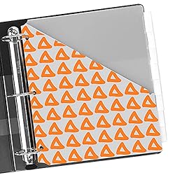 Amazon Basics 8-Tab Plastic Binder