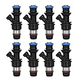 Catinbow 17113553 8PCS Engine Fuel Injector Set for Chevrolet Silverado Express GMC Savana Sierra 1500 2500 3500 Cadillac 4.8L 5.3L 6.0L