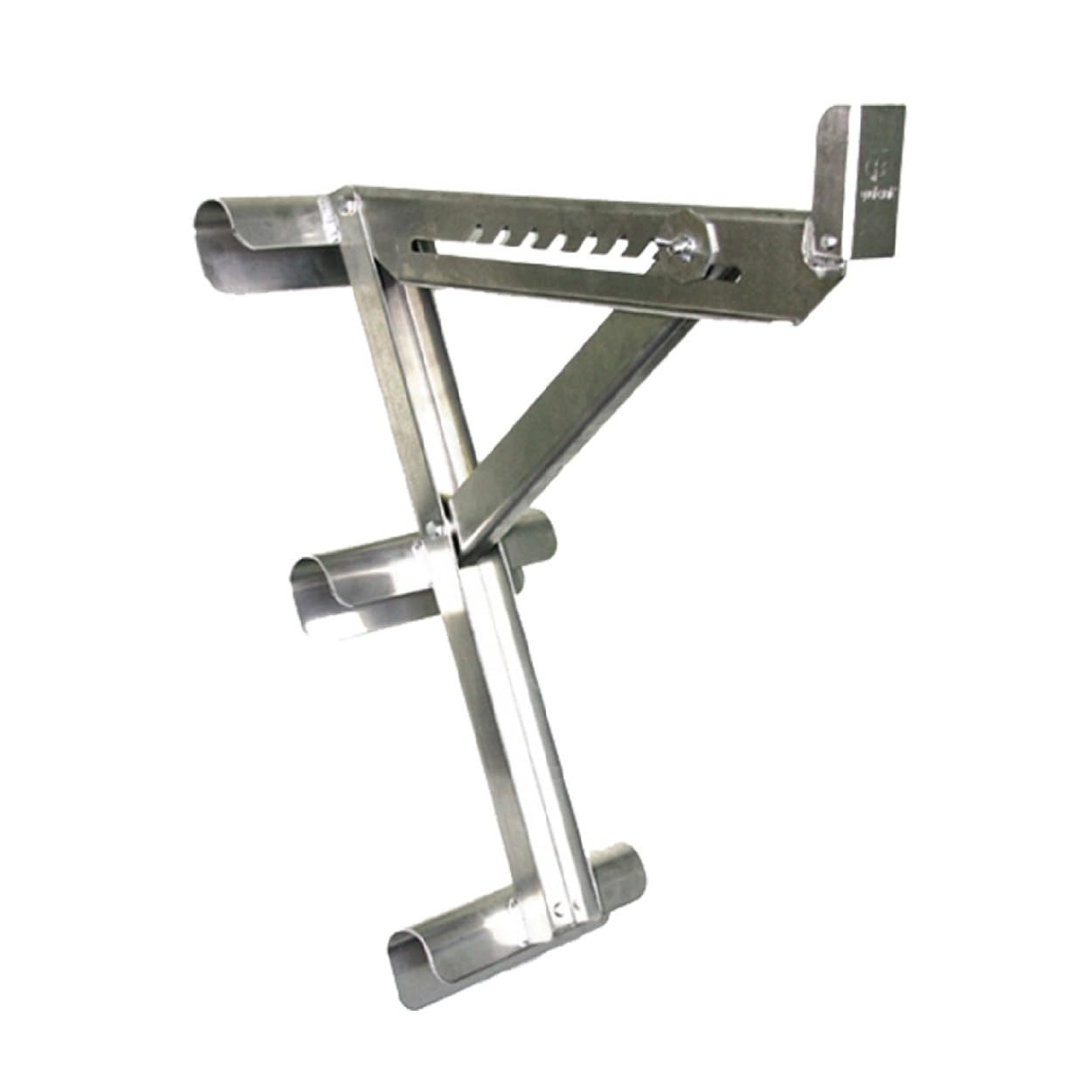 Photo 1 of Guardian Fall Protection 2430 Aluminum 3 Rung Long Body Ladder Jack,Silver