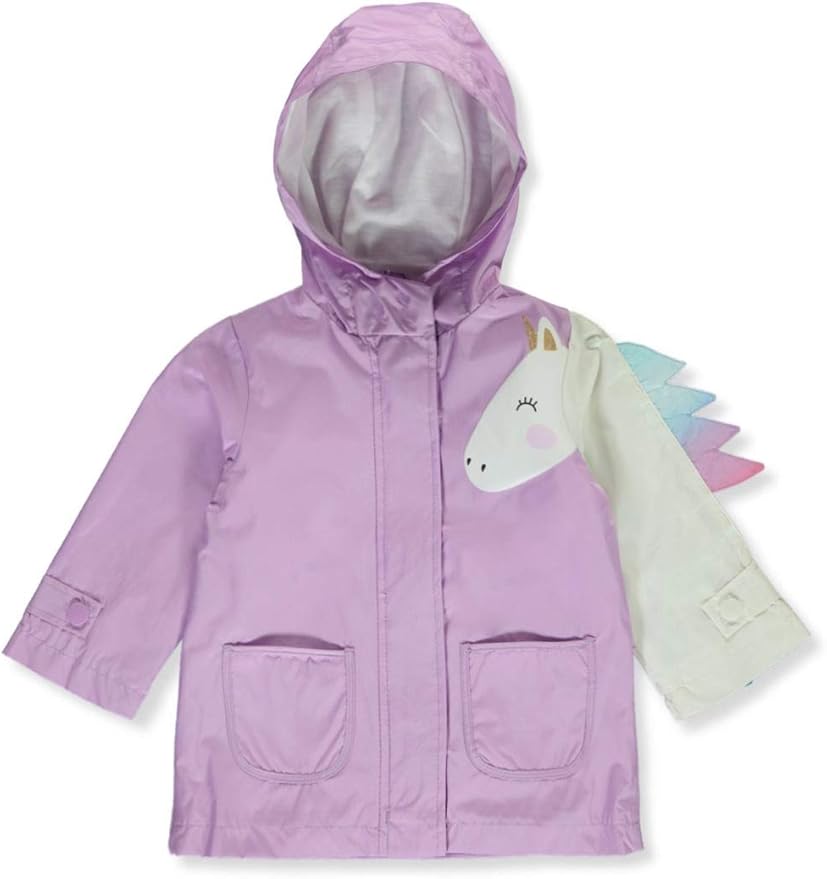 carters unicorn rain jacket