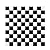 Unique 16 Count Checkered Dinner Napkins, Black/White