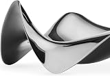 Alessi Blip PG02 Spoon Rest, Stainless Steel 18/10, Designer Paolo Gerosa view 3