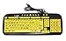 ACP Ezsee Low Vision Keyboard Large Print Yellow Keys by Ergoguys