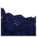 Miusol Women's Vintage Off Shoulder Flare Lace Slim Cocktail Pencil Dress,Navy Blue,Large