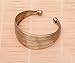 CHUANGYUN Polished Multiple Wire Copper Width Open Vintage Cuff Bangle Bracelet