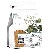 Organic Ceylon Cinnamon Ground Powder - 1 pound - 100% Organic, Non GMO, Highest Quality