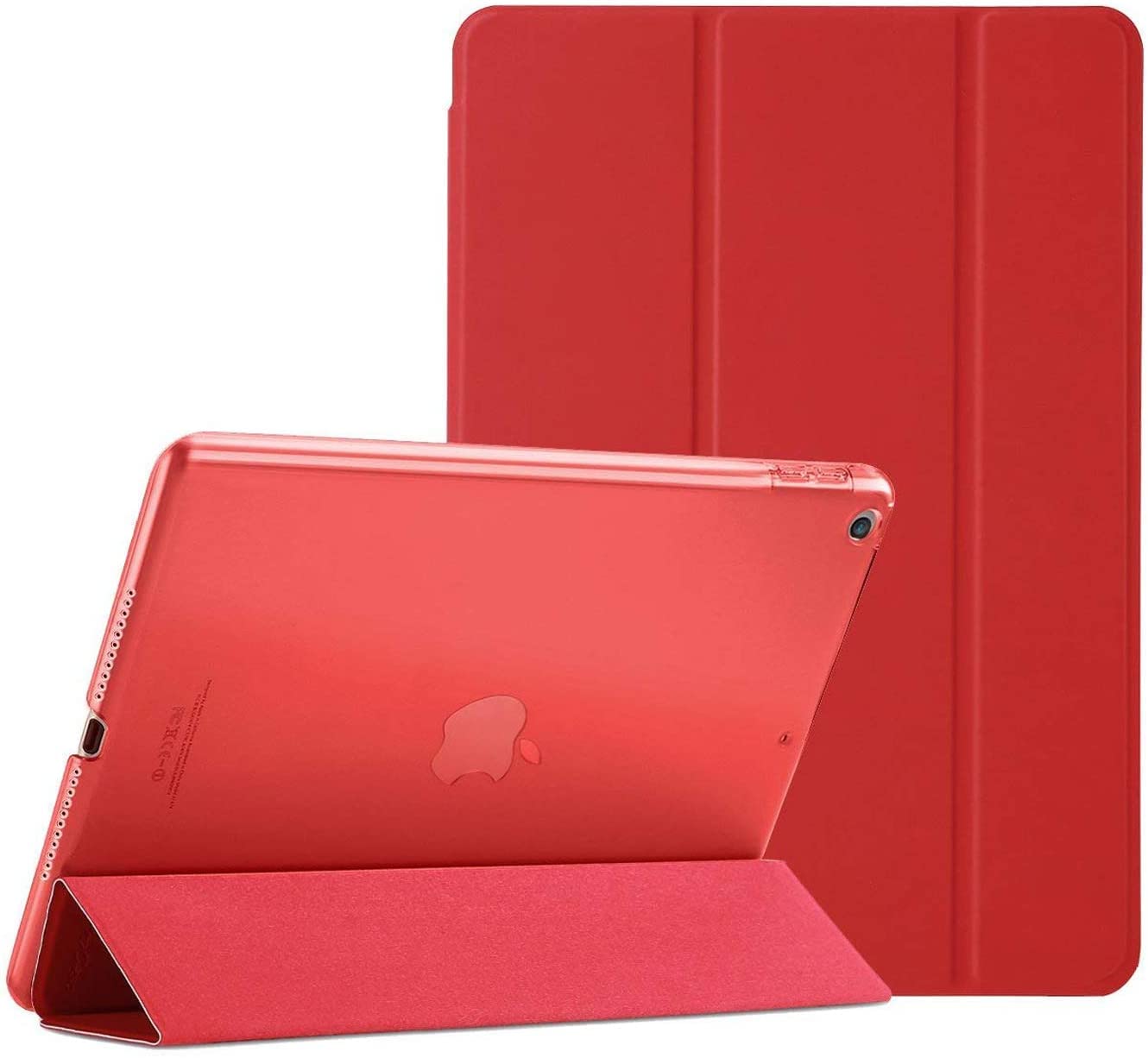 Smart Case for iPad Pro 10.5 (2017) A1701, A1709 - iPad Air 3 (2019) A2152, A2123, A2153, A2154 - Red