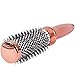 45mm Round Brush for Blow Drying - Barrel Brush Radial Ceramic Gel Handle Hair Brush - Rose Gold by Lily England