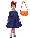 miccostumes Kids Witch Costume Halloween Witch