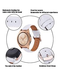 TOROTOP Compatible con Samsung Galaxy Wactch 1.654 in correa, 0.787 in Milanese Loop malla de acero inoxidable pulsera con cierre de imán único para Galaxy Wactch 1.811 in correa