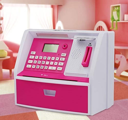 2017 New Edition Money Bank Full Function ATM Toy with New Features