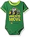 John Deere Baby Boys' Grahpic Bodyshirt, Green Print, 3/6M
