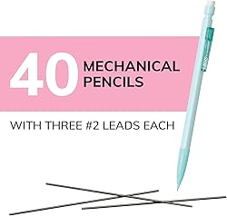 BIC Xtra Smooth Mechanical Pencil with Erasers, 0.7