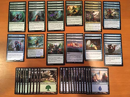 Blue Green Merfolk Deck - Modern Legal - Custom Built - Magic The Gathering - MTG - 60 Card