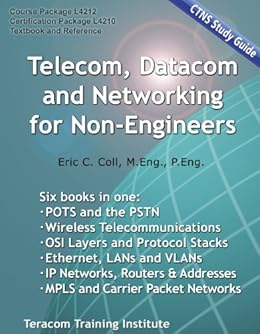 Telecom Datacom And Networking For Non Engineers Ctns Study Guide Companion Reference Textbook