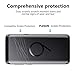Galaxy S9 Screen Protector [ 2 Pack ][ Not Glass ], PLESON Samsung Galaxy S9 Screen Protector, [Case Friendly] [Full Coverage] Anti-Bubble Film Screen Protector (Black1)