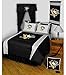 Pittsburgh Penguins Bedding - NHL Sidelines Comforter and Sheet Set Combo - Full