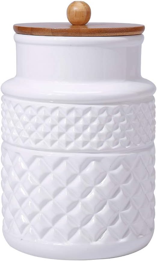 white gloss tea coffee sugar canisters