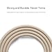 HAME [Apple MFI Certified] Lightning Connector to USB3.0 Quick Charging Cable and Data Transfer Sync Cable for iPhone/Ipad/iPod 3FT/0.9M(Champagne Gold)