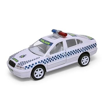 Centy Skuba Hot Pursuit Australian Police Pull Back Car (Assorted Color)