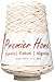 Premier Yarns Home Cotton Cone Yarn, Ideal Knitting and Crochet Supplies, Made of Recycled Cotton and Polyester, Jelly Dots, 700 Yards