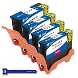Compatible Lexmark 150XL Ink Cartirdge for Lexmark S315, S415, S515, Pro715, Pro915 (Value Pack, 3 Color & 1 Black)
