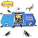 QUIET ( 10 Packs) Best Cockroach Trap Killer Safe And Effective Quickly Captured Roaches, Pest Control Traps Sticky Glue, With 10 packs Non-Toxic Bait