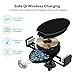Wireless Car Charger with Touch Sensitive Clamp FLOVEME 10W Fast Wireless Car Charger Mount Phone Holder Qi Wireless Car Charger Compatible for iPhone Xs Max/XR/X/8/8+ Samsung S10/9/8 Note 9 and More