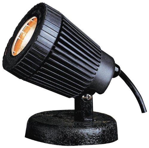Kichler 15191BK Underwater 1-Light 12V, Black Material (Not Painted)