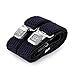 Mens Suspenders X Style Very Strong Clips Adjustable One Size Fits All Heavy Duty Braces (Navy Blue)