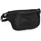 Stoney Clover Lane Women's Gunmetal Jumbo Fanny Pack, Jet, One Size