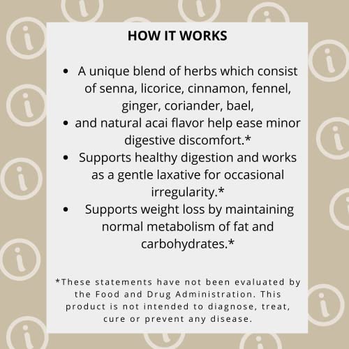 Hyleys Colon Cleanse Tea Cranberry Flavor - 25 Tea Bags (12 Pack - 300 Tea Bags Total)