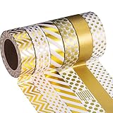 Mudder Washi Masking Tape Collection, Pack of 6 (Color Set 4)