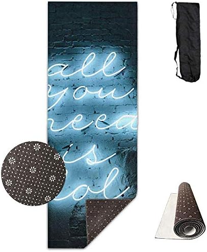 FGRYGF Beach Horizon Water Surf Printed Design Yoga Mat Extra Thick Exercise & Fitness Mat Fit Yoga,Pilates,Core Exercises,Floor Exercises,Floor Exercises