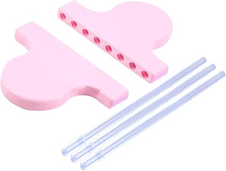 Amazon Com Joymerit Horquilla De Encaje Herramienta De Tejer Telar De Ganchillo Trenza Flor Ajustable Fabricante De Artesania Home Kitchen