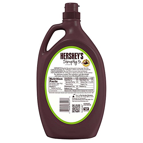 Hershey's Simply 5 Chocolate Syrup 48 Oz - Image 2