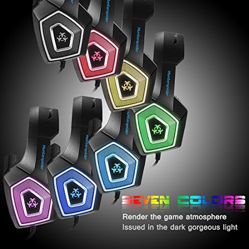 PS4-HeadsetXbox-One-HeadphonesGaming-Headset-with-LED-lightStereo-Gamer-Headphones35mm-wired-Over-ear-Noise-Isolating-Microphone-Volume-Control-for-MacHeadphones