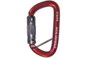 BRAND: STERLING Sterling Ropes SafeD Carabiner with Lanyard Pin