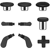 Metal Paddles Accessories for Xbox Elite Controller Series 2 Core, Thumbsticks Replacement Parts for Elite Series 2 Controlle