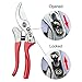 TOOLMOOM Professional Hand Pruners, Heavy Duty Pruners, Tree Trimmers Secateurs, Bypass Pruning Shears, Sharp Pruners Small, Garden Shears, Yard Clippers Prunersthumb 2