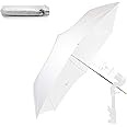 LimoStudio 33" 3-Fold Ultra Compact Professional Photography Photo Video Studio Lighting Flash Translucent White Soft Umbrella for Photo Portrait Studio Shooting Daylight, AGG3098