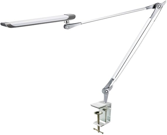 metal architect swing arm led desk lamp