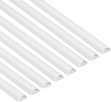 D-Line Mini Cable Trunking 8-Pack 30mm x 15mm 1m White