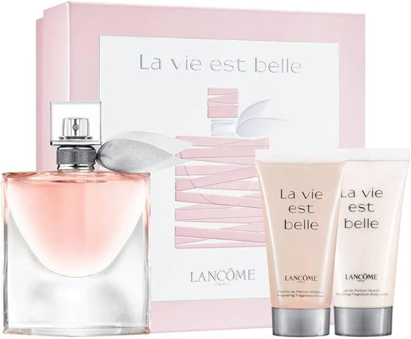 Lancome La Vie est Belle 50ml EDP Set with Body Lotion & Shower Gel