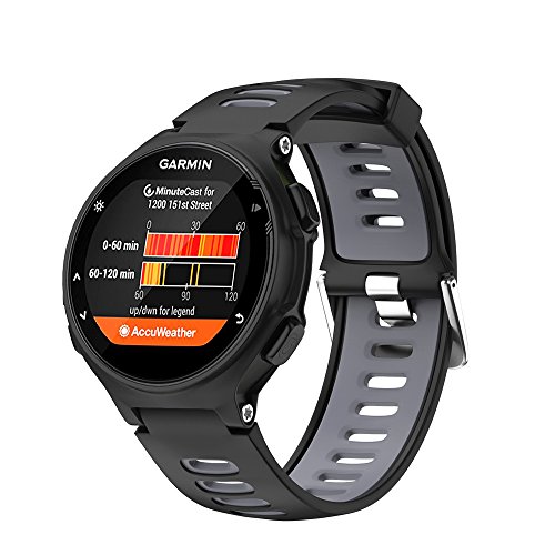 1 NotoCity+Silicone+Replacement+Forerunner+735XT+Black