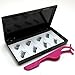 False Eyelashes Magnetic Lashes Extensions 3D Reusable Dual Eyelashes tweezers Set for Natural Look No Glue Needed Cosmetics Eye Decoration (Black)
