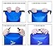 Amross 20L Waterproof Dry Bag, Shoulder Strap Included. The Perfect All-Season Waterproof Bag! Kayaking, Boating, Fishing, Camping, Hiking, Severe Weather and More